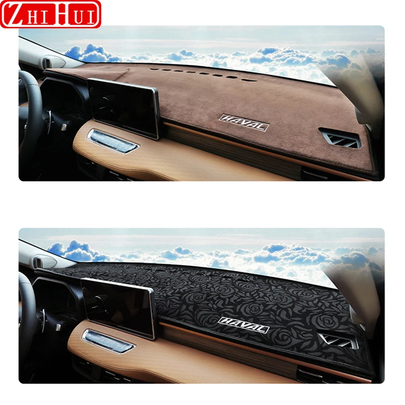 For GWM Haval Jolion 2021-2023 Car Styling Dash Mat Dashmat Dashboard Cover Sun Shade Dash Board Cover Carpet Auto Accessories