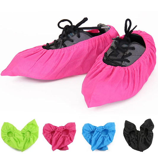 Reusable Shoe Covers New Non-woven Shoe Cover Household Thick Washable Shoes Covers Non-slip Non-disposable Guests Family Tools