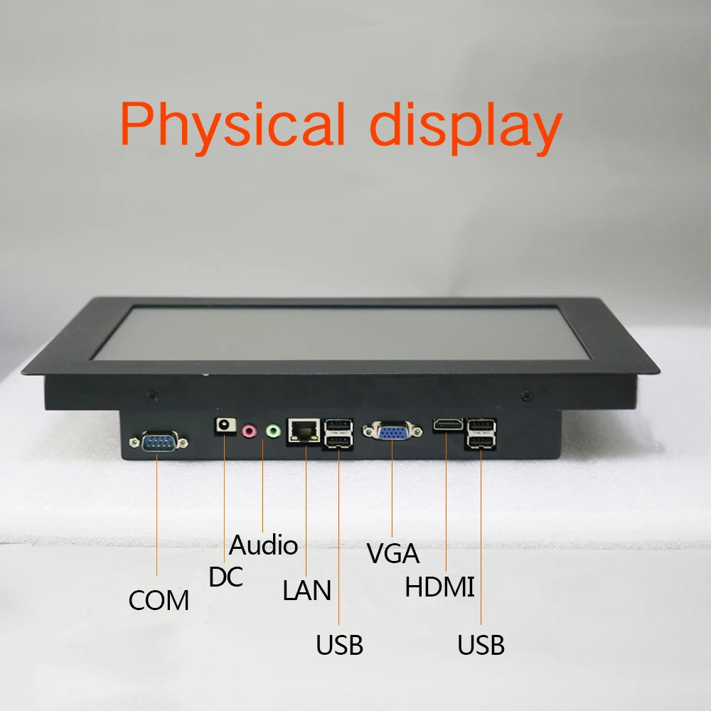 12" 10" 15" Industrial Touch Panel PC Desktop | Resistive Touch Mini PC | Core i3 All-In-One w/ SSD, WiFi & Windows 7/10 | tonyfinger store