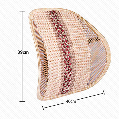 Car chair lumbar cushion  Lumbar Support Car Back seat Cushion Office Home Mesh Chair For Heat Hair With Car seat chair Chushion