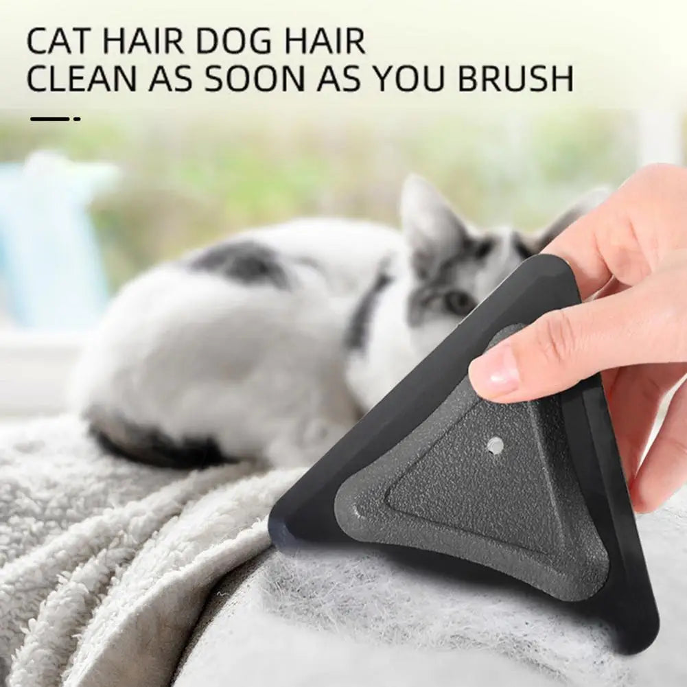 Clean Pet Hair Remover Device Portable Sofa Details Scraper Silicone Lint Brush Brush Dog Cat Hair Remover Cars Carpets Clothes