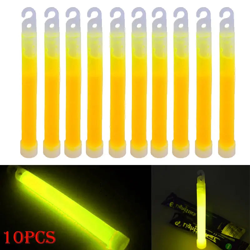 10pcs 6" Industrial Glow Sticks 