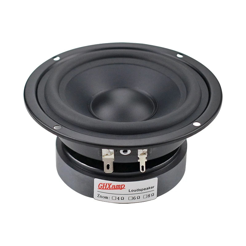 Pure Midrange Speaker Unit Hifi 4 INCH 115MM 80W Alto Speaker Mediant Home MID Unit Rubber Side Matte Coated Paper DIY 1PCS