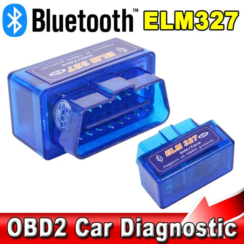 Bluetooth ELM327 V2.1 OBD Scanner for Android - Latest Version