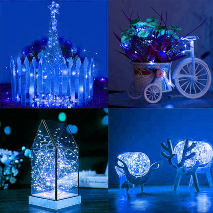 20 40led copper fairy lights - battery operated led string