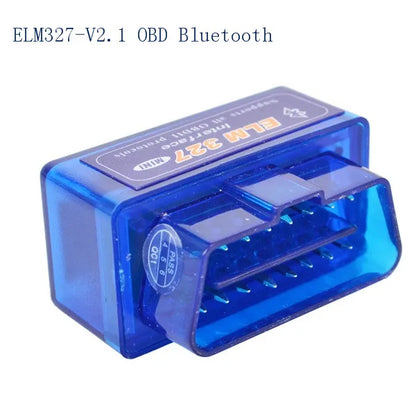 Mini ELM327 V1.5/V2.1 OBD2 Scanner Tool Bluetooth ELM327 Car Diagnostic Tools ELM327 Support Android Torque/Symbian Works