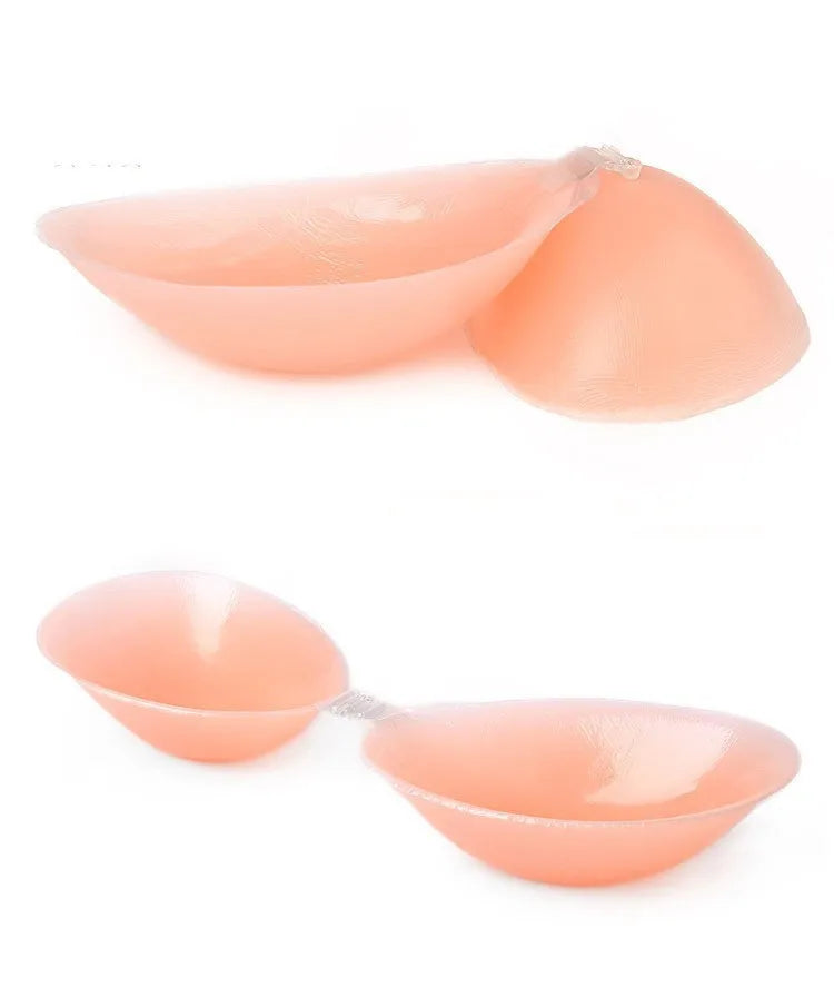 YUIYE Brand Women 1 pair Sexy Invisible bra Self-Adhesive Strapless Silicone Breast Form Enhancer Bra Size A B C D