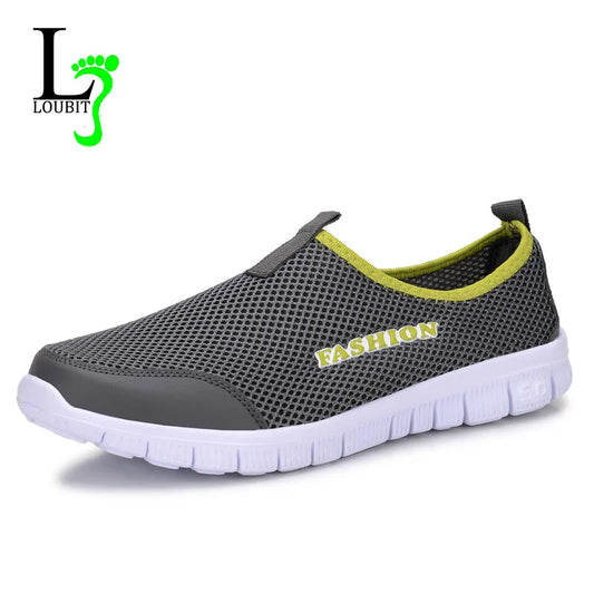 Men Shoes 2020 Summer Sneakers Comfortable Casual Shoes Mesh Breathable Sneakers For Men Footwear Plus Size 38-46