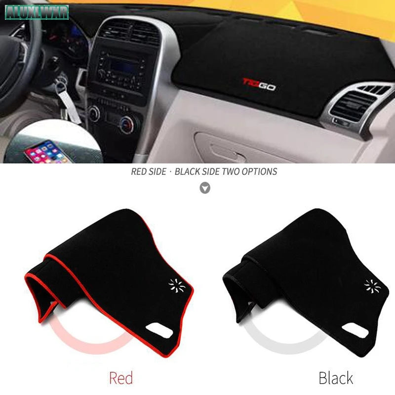 Car Dashboard Avoid Light Pad Instrument Platform Desk Cover Mats Carpets Auto Accessories for Chery Tiggo 2 Pro 3 4 5 7 8 Pro