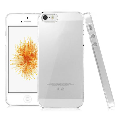 Ultra Thin Clear Hard Back Cover for iPhone SE 5/5S - Dirt-Resistant