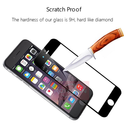 Full Cover Tempered Glass Screen Protector for iPhone 5-13 Series