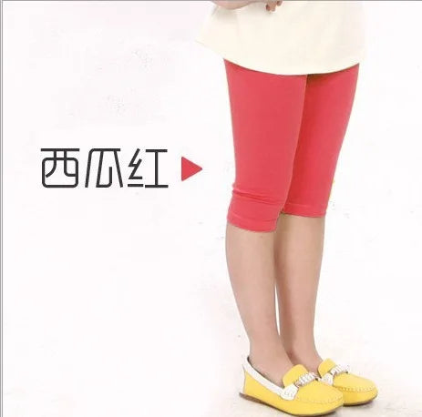 Summer Short Children Pants Leggings Girls Pants Wholesale Children's Clothing