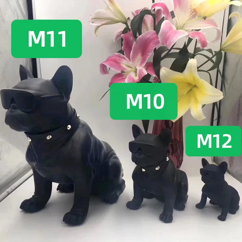 2023 Wireless Bluetooth Speaker | French Bulldog Design | Portable Stereo Super Bass USB AUX | tonyfinger store