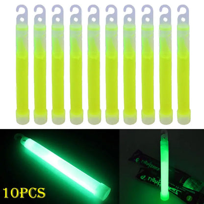 10pcs 6" Industrial Glow Sticks 