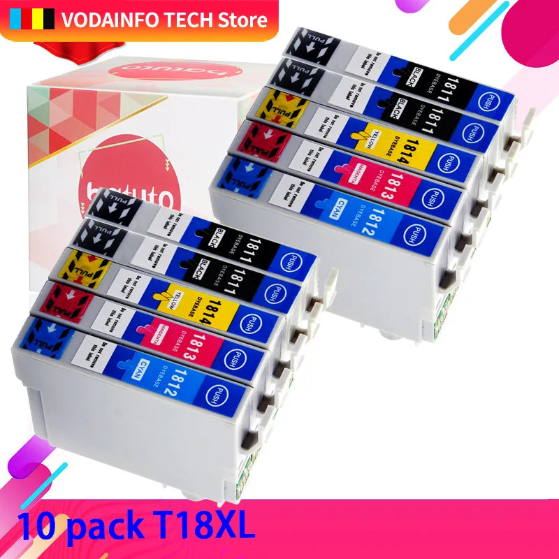 QSYRAINBOW compatible ink cartridge 1811 T 1811 for Epson xp-325 xp-405 XP-405 XP-215 - XP-412 XP-315 xp XP-212 printer