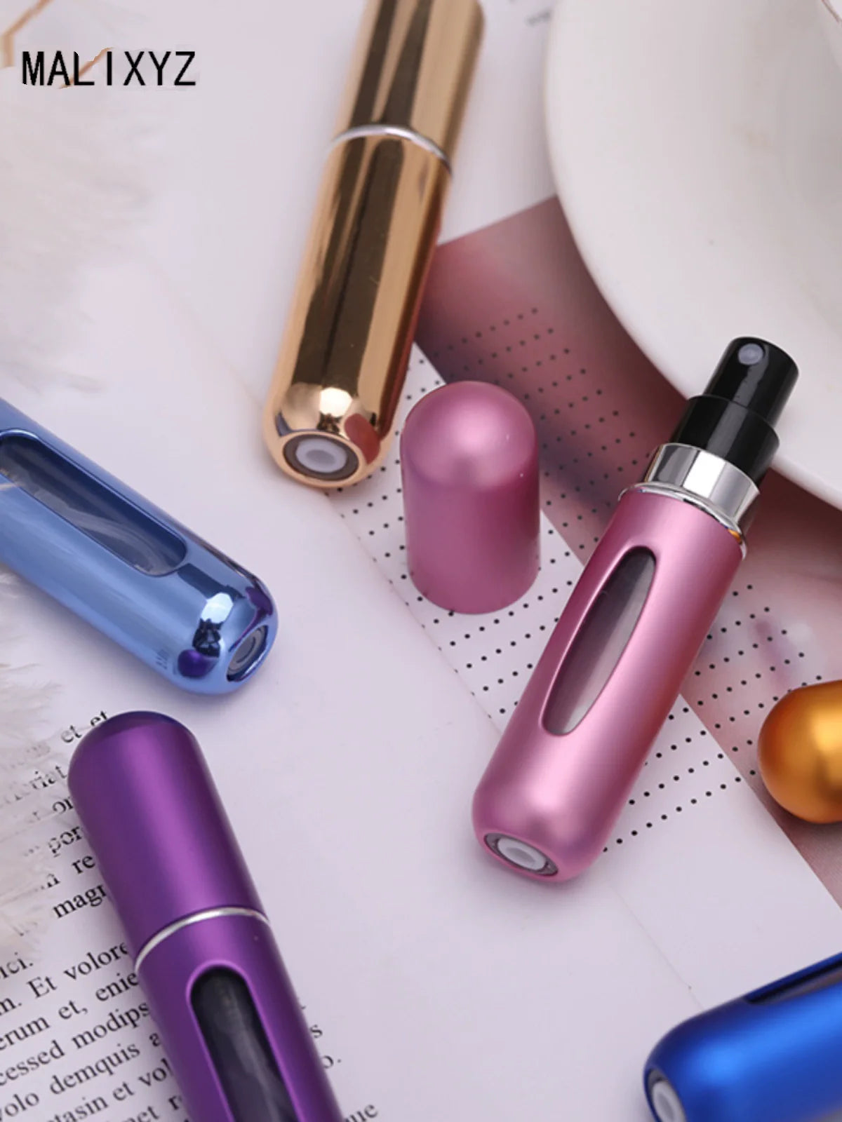 5ml Portable Self-Pump Perfume Bottle