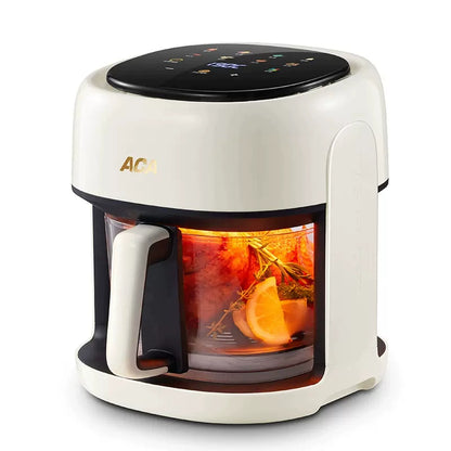 ACA Transparent Oil-Free Air Fryer - Non-Stick & Visible Cooking