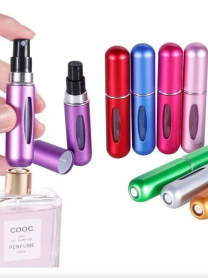 Portable 5ml/8ml Mini Refillable Perfume Spray Bottle