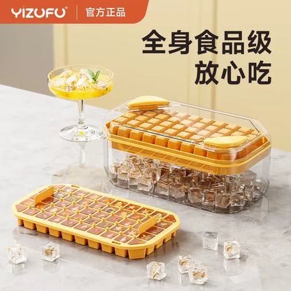 Food Grade Ice Cube Mold - Home Ice Tray & Storage Box