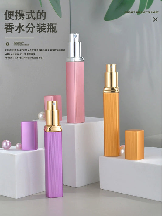 10ml Leakproof Refillable Perfume Spray Bottles - Portable & Colorful Travel Essentials