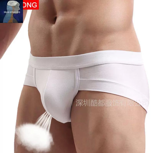 Underwear Men's Breathable Comfortable Solid Color Underwear