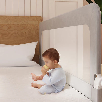 New Arrival Bed Rail Guard for Baby Crib Rails No-assembly Bed Protective Barrier for Kids Safe Fence