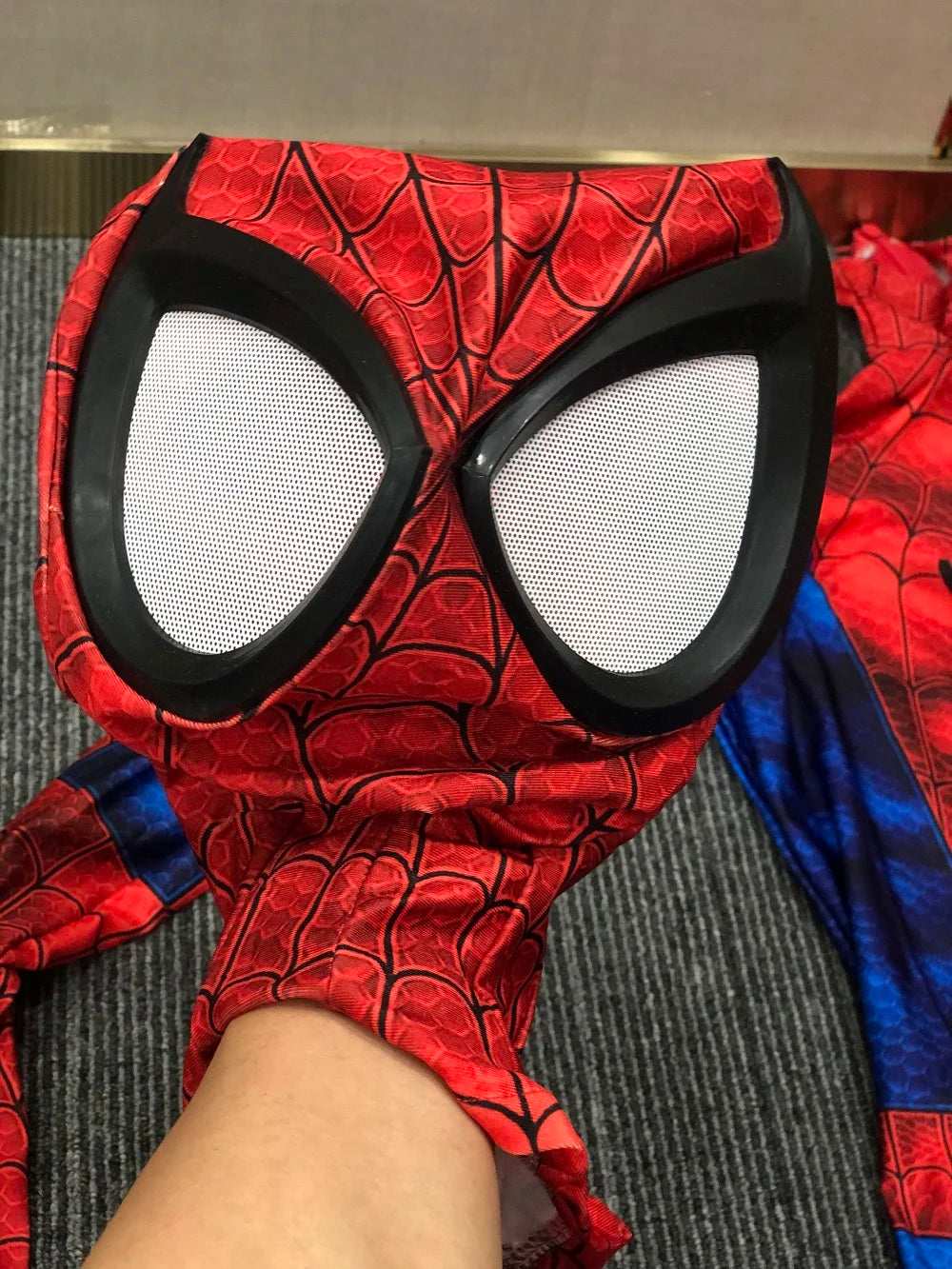 Classic Peter Parker Spiderman Costume Cosplay - 3D Printed Spandex Suit for Adults & Kids | tonyfinger store