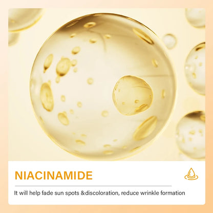 Nicotinamide Whitening Freckles Serum Dark Spot Remover Vitamin C Lightening Melanin Blemish Moisturizer Brighten Face Skin Care