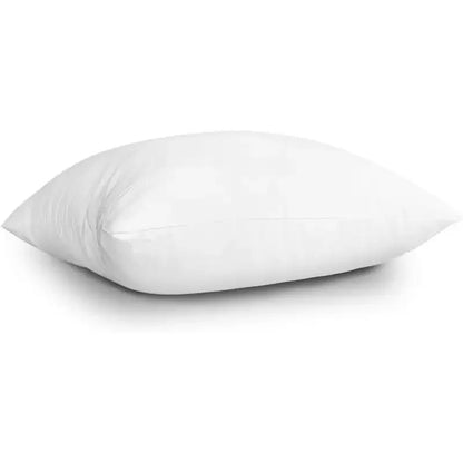 Throw Pillow Inserts, Set of 2 Lightweight Down Alternative Polyester Pillow, Couch Cushion, Sham Stuffer (White, 18x18)