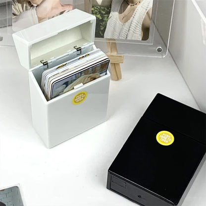 Kpop Idol Photo Card Storage Box | Mini Photocard Holder & Organizer