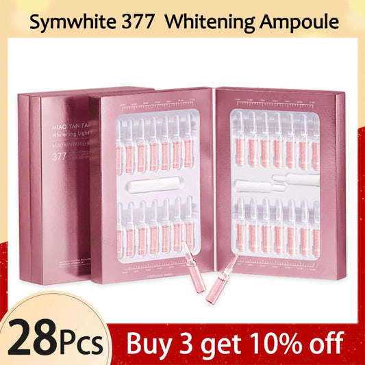 28pcs Symwhite 377 Whitening Ampoule & Vitamin C Serum Set | Niacinamide Brightening Essence | Korean Skincare | Tonyfinger Store