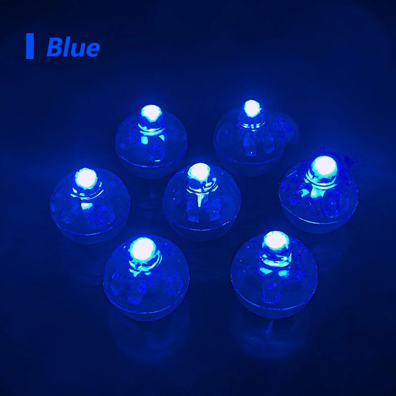 LED Glow Balloons (10/20/100Pcs) - Flashing Luminous Lights for Party & Wedding Decor | tonyfinger store