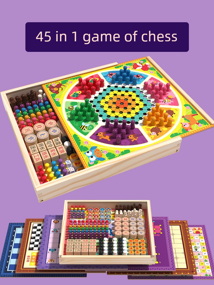 Multifunctional Kids Educational Toy Chessboard