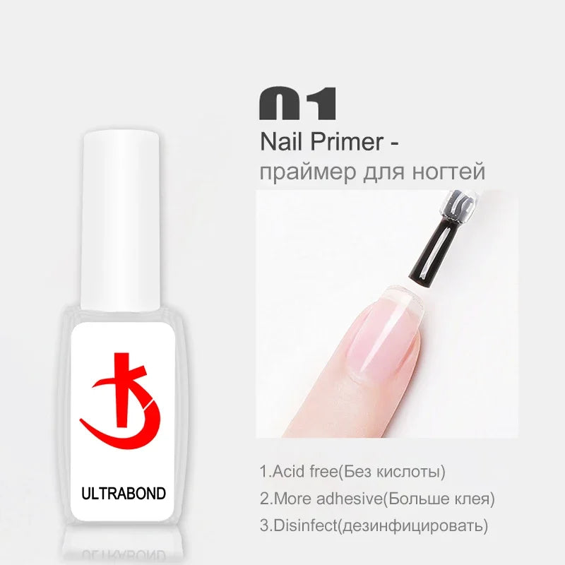 KODI JYJ Thick Rubber Base for Gel Varnish 12ml Semi-permanent Nail Base Coat Gel Nail Polish Manicure UV Varnish Hybrid Primer