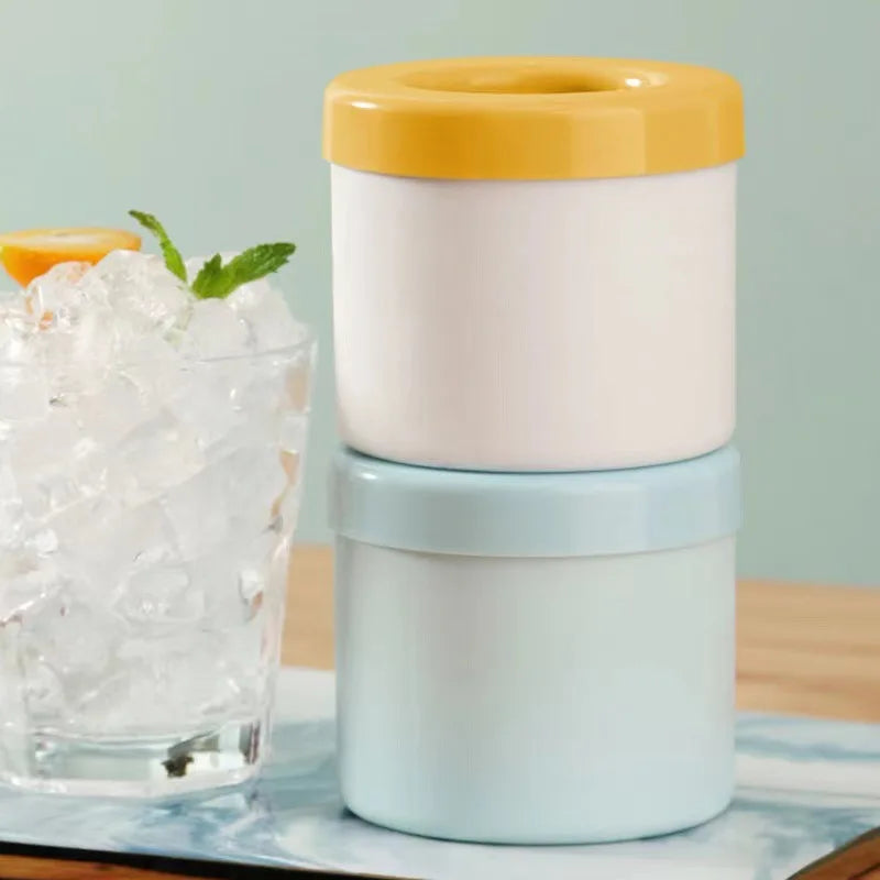 Silicone Ice Bucket & Tray for Quick Freezing