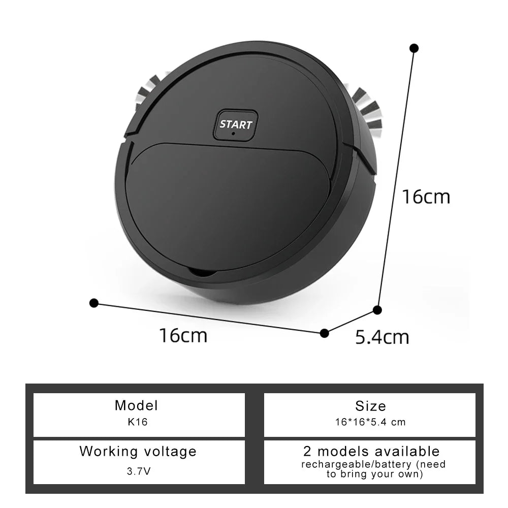 3-in-1 Smart Sweeping Robot Vacuum Cleaner