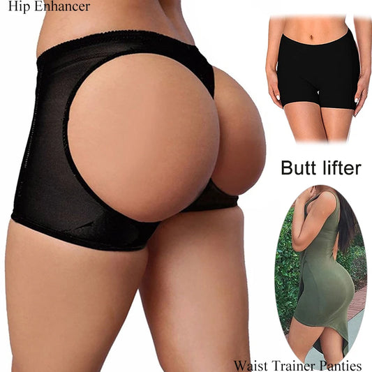 Women’s Butt Lifter Shaper Panties - Push Up Booty Shorts