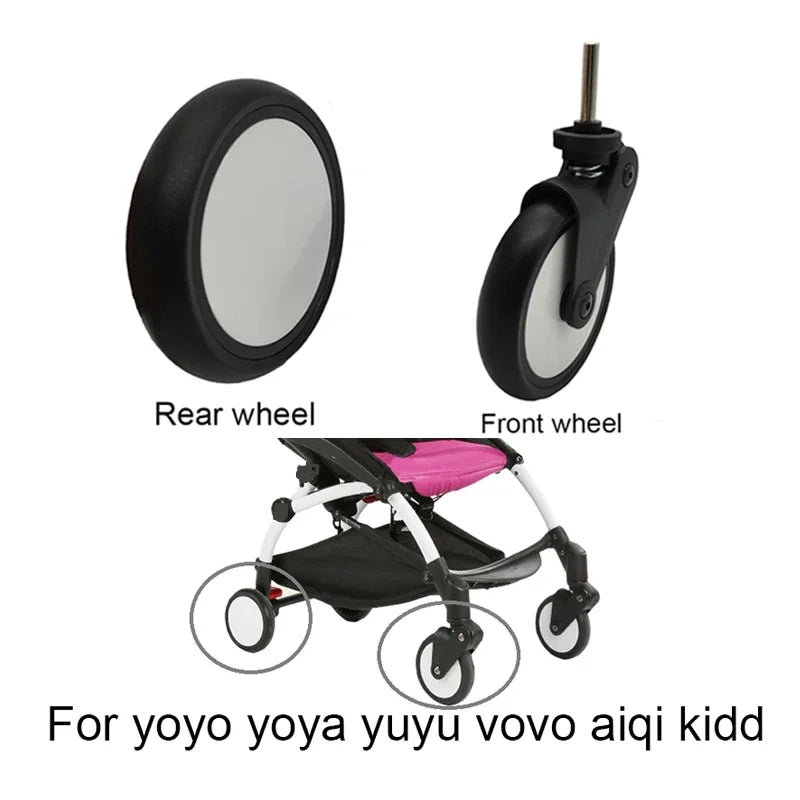 New Stroller Accessories Front and Rear Wheel for Babyzenes Yoyo Yoya YuYu Infant Carriage Baby Pram