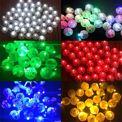 LED Glow Balloons (10/20/100Pcs) - Flashing Luminous Lights for Party & Wedding Decor | tonyfinger store