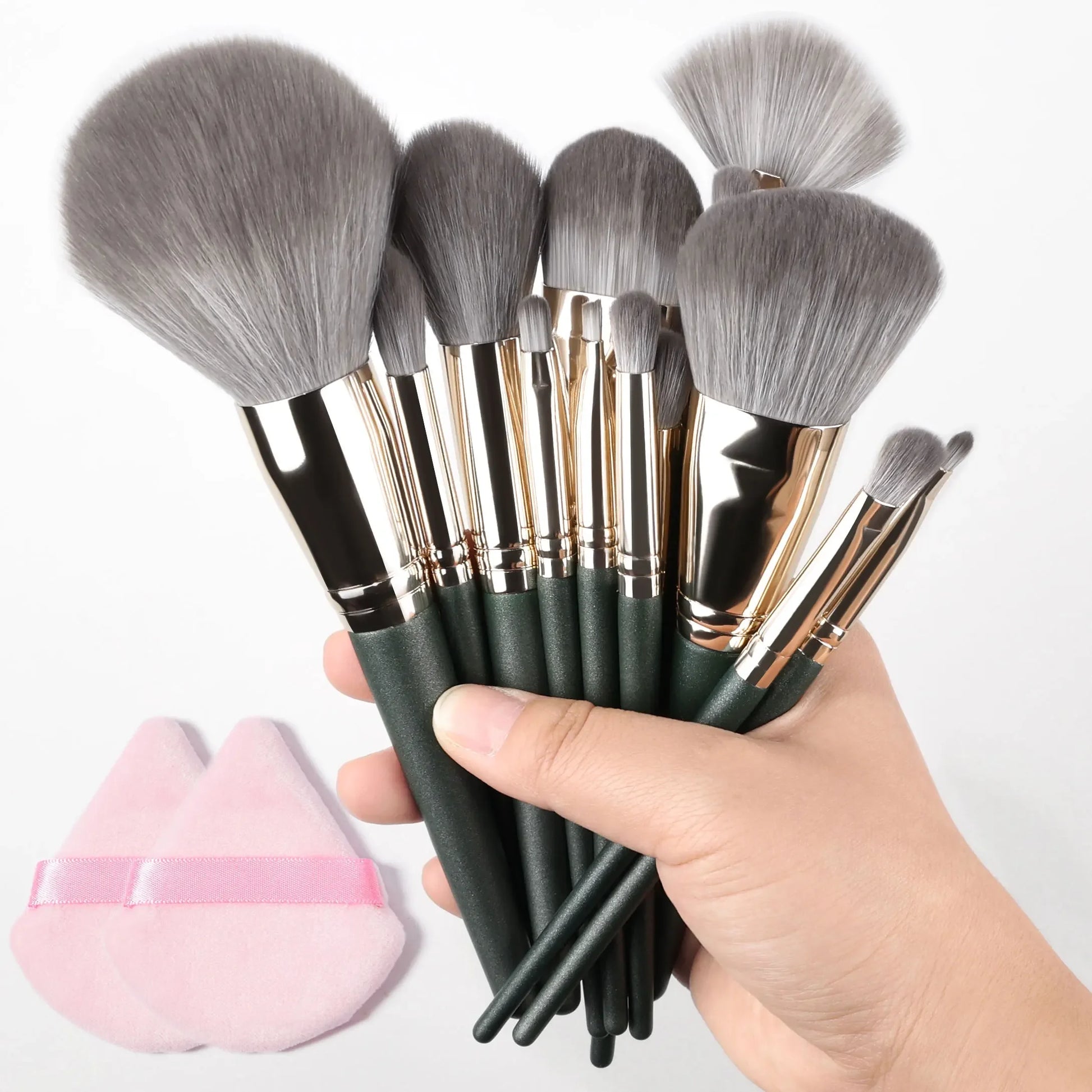 10-20PCS Makeup Brush Set - Powder, Eye Shadow, Highlighter, Foundation & Contour Brushes | Tonyfinger Store