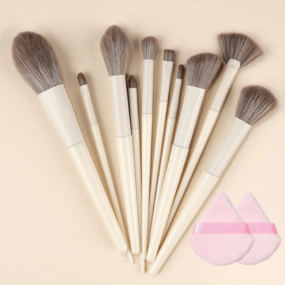 10-20PCS Makeup Brush Set - Powder, Eye Shadow, Highlighter, Foundation & Contour Brushes | Tonyfinger Store