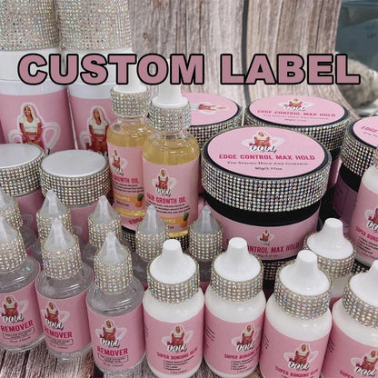 Wholesale Front Lace Wig Glue Waterproof Custom Label Hair Wax Stick Tint Spray Lace Tint Mousse For Wigs Installation Kit Set