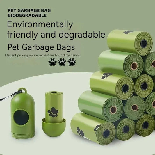 20 Rolls Eco-Friendly Dog Poop Bags with Dispenser - 300 Count