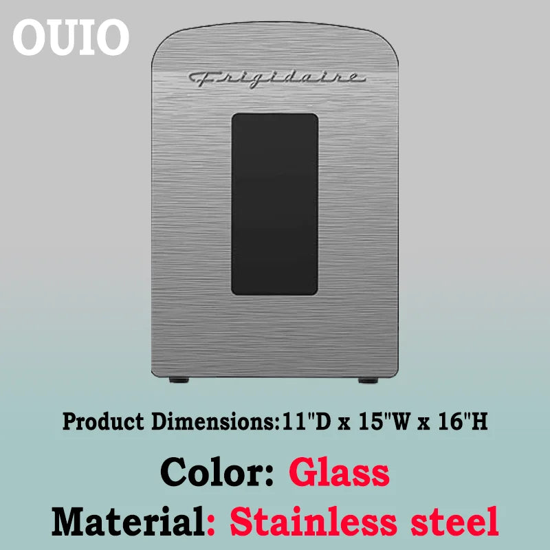 10L Portable Stainless Steel Mini Fridge | Quiet & Efficient Cooling | Ideal for Home & Car Use | tonyfinger store