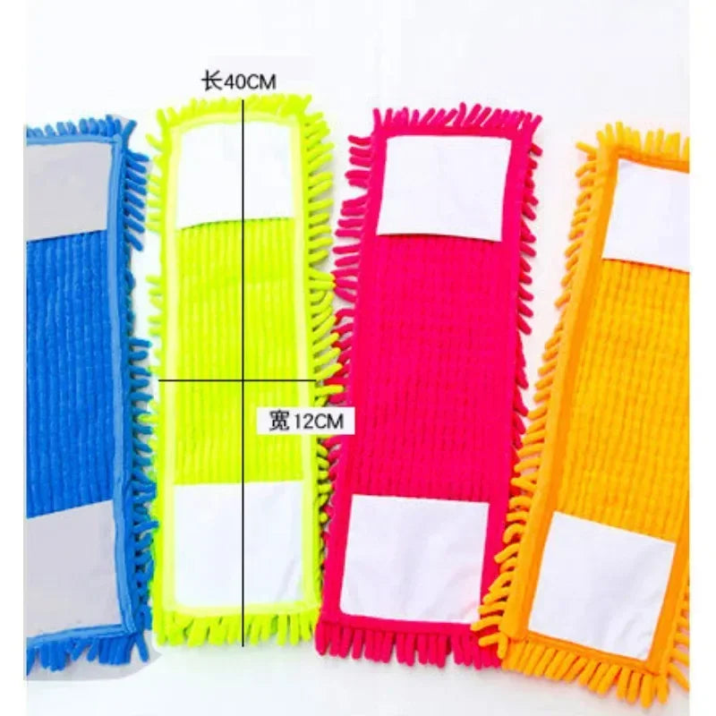 New Arrival Cleaning Pad Dust Mop Household Microfiber Coral Mop Head Replacement Fit