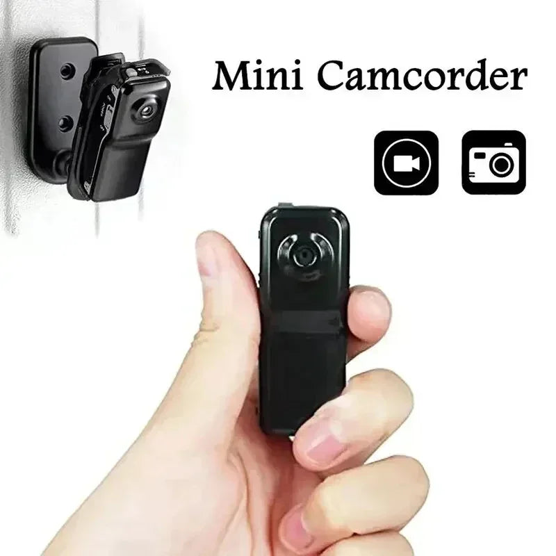 2024 Mini HD DV Camera Body Camcorder | Portable & Rechargeable | 720P HD Video Recording | Nanny & Security Cam | Sports Car DVR | tonyfinger store