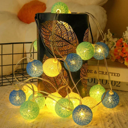 20 LED Rattan Ball 