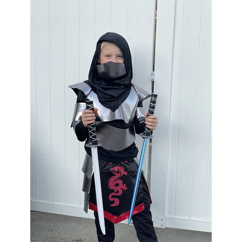 2024 Boys Dragon Ninja Cosplay Costume - Halloween, Christmas, Carnival | tonyfinger store