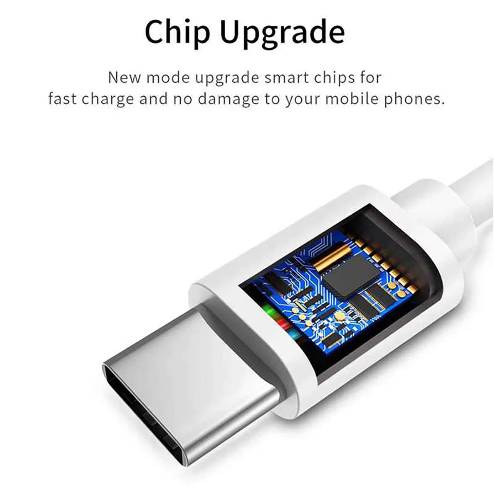 1m/2m/3m Micro USB & Type C Fast Charging Cable | Sync Data & Charge Mobile Phones | For iPhone 14/15, Samsung, Xiaomi | tonyfinger store