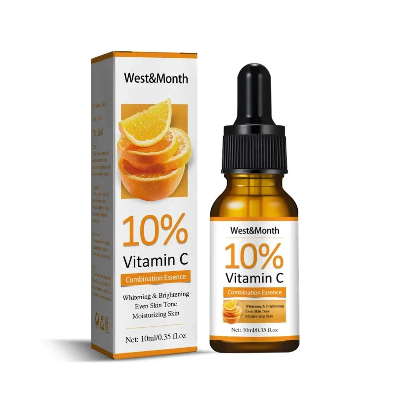 Vitamin C Face Serum Hyaluronic Acid Remover Dark Spot Sunburn Anti-oxidation Facial Whitening  Serum Smooth Bright Skin Care